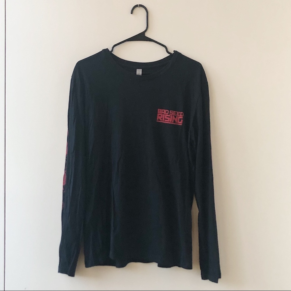 Bad Seed Rising Long Sleeve Red Dragon T-Shirt